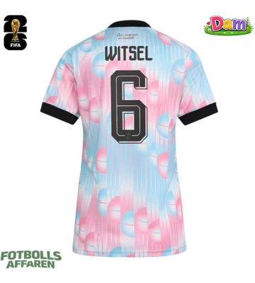 Belgien Axel Witsel #6 Bortatröja Kvinnor VM 2026 Kortärmad